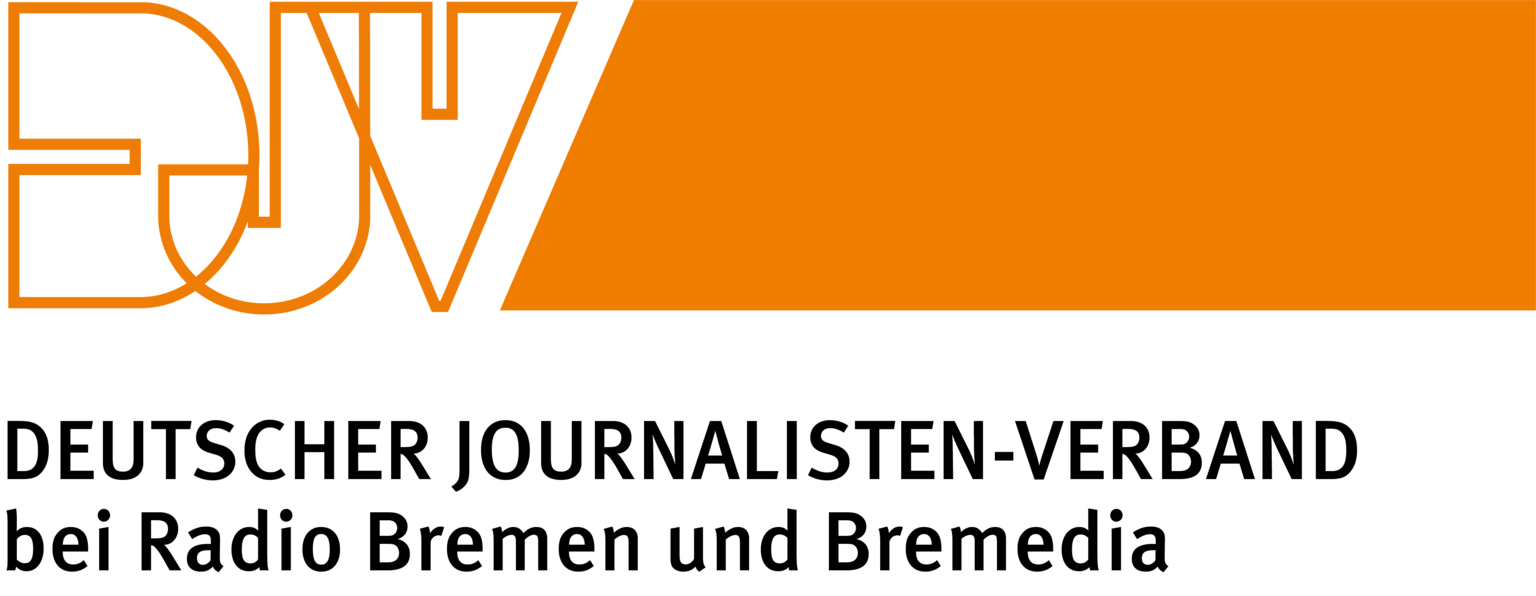 Logo DJV bei Radio Bremen und Bremedia –