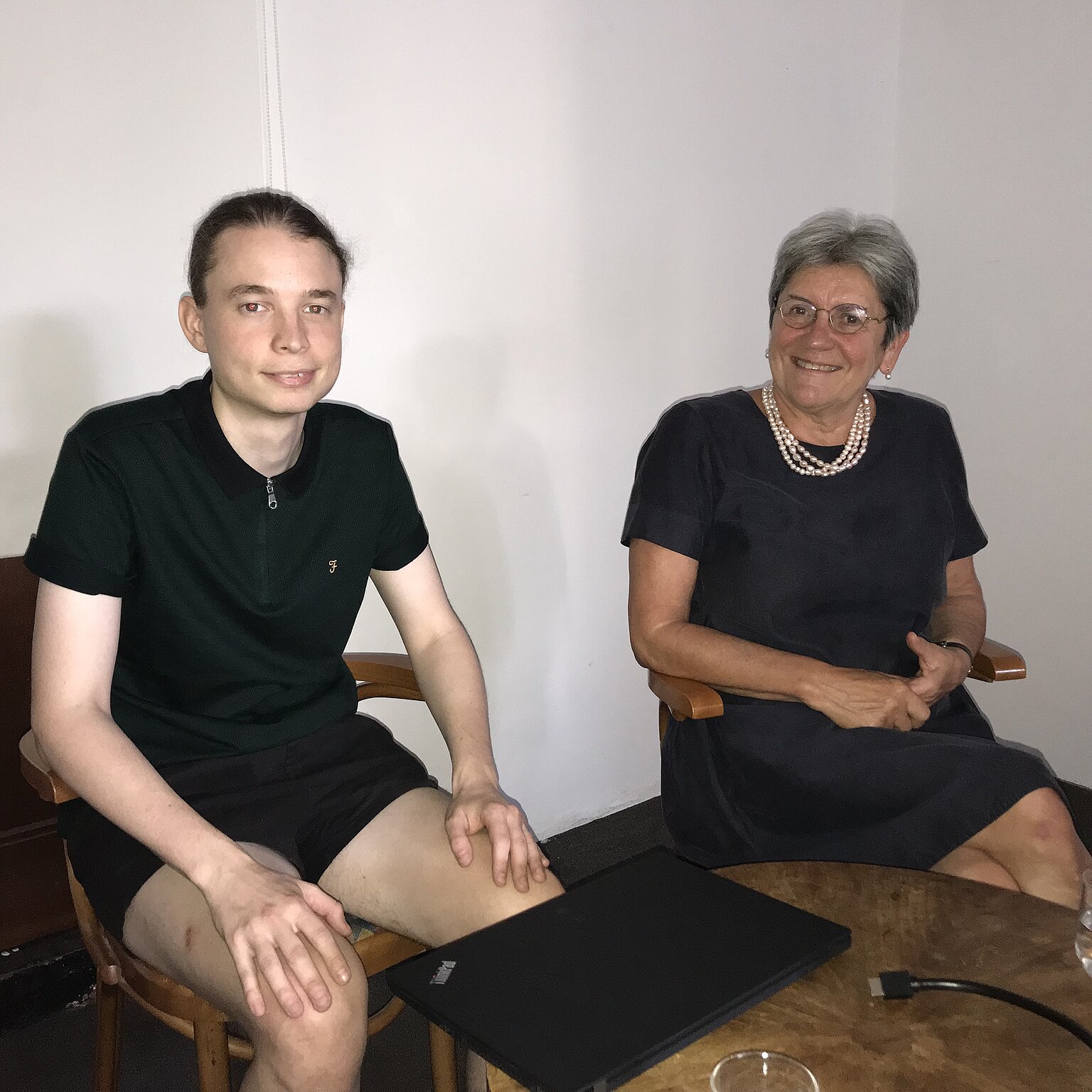 – Benedikt Westpahl und Libuse CernaFoto: Christiane Seeger